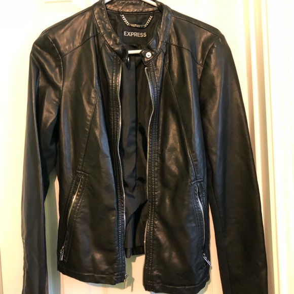 Express Jackets & Blazers - EXPRESS Faux Leather Jacket